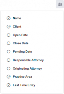 Matters module Overview - Maatdesk Support